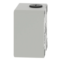 Boite métal vide grise - M20 x2 - non percée - 80x80x51,5 mm - UL cULus - XAPD11 Schneider Electric