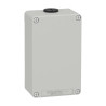 Boite métal vide grise - M20 x2 - non percée - 80x130x51,5 mm - UL cULus - XAPD21 Schneider Electric