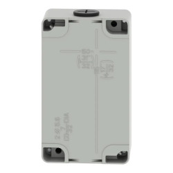 Boite vide grise 3 trous 22mm - XAPD2203 Schneider Electric