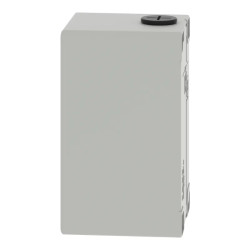Boite métal vide grise - M20 x2 - non percée - 80x130x77 mm - UL cULus - XAPD24 Schneider Electric