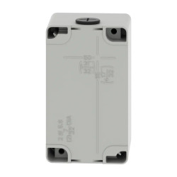 Boite vide grise 4 trous 22mm - XAPD2504 Schneider Electric