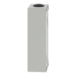 Boite métal vide grise - M25 x2 - non percée - 80x175x51,5 mm - XAPD31 Schneider Electric