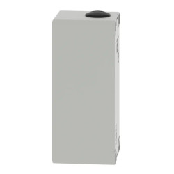 Boite métal vide grise - M25 x2 - 3 trous 22 mm - 80x175x77 mm - XAPD3503 Schneider Electric