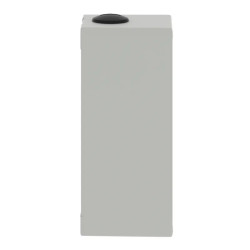 Boite métal vide grise - M25 x2 - 6 trous 22 mm - 80x175x77 mm - XAPD3506 Schneider Electric