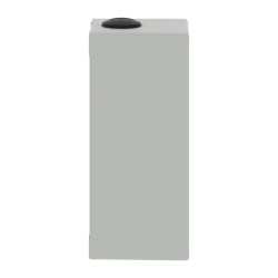 Boite métal vide grise - M25 x2 - 3 trous 30 mm - 80x175x77 mm - XAPD3603 Schneider Electric