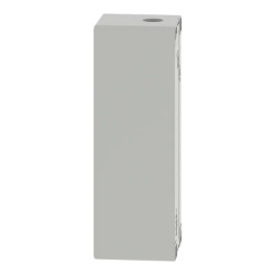 Boite métal vide grise - M25 x1 - non percée - 80x220x77 mm - XAPD44 Schneider Electric