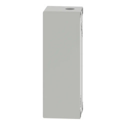 Boite métal vide grise - M25 x1 - 4 trous 22 mm - 80x220x77 mm - XAPD4504 Schneider Electric