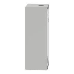 Boite métal vide grise - M25 x1 - 5 trous 22 mm - 80x220x77 mm - XAPD4505 Schneider Electric