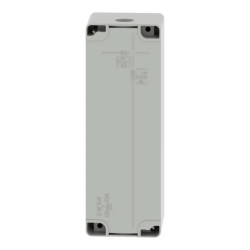 Boite métal vide grise - M25 x1 - 6 trous 22 mm - 80x220x77 mm - XAPD4506 Schneider Electric