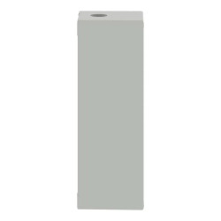 Boite métal vide grise - M25 x1 - 6 trous 22 mm - 80x220x77 mm - XAPD4506 Schneider Electric