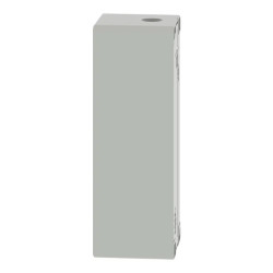 Boite métal vide grise - M25 x1 - 6 trous 22 mm - 80x220x77 mm - XAPD4506 Schneider Electric