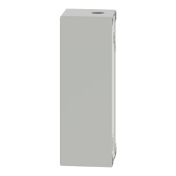 Boite métal vide grise - M25 x1 - 8 trous 22 mm - 80x220x77 mm - XAPD4508 Schneider Electric