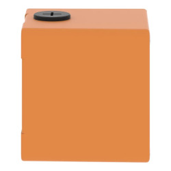Boite vide orange 1 trou 22mm - XAPO1501 Schneider Electric
