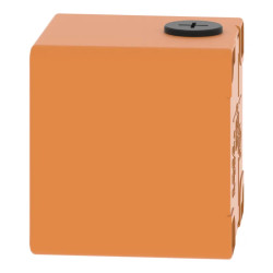 Boite vide orange 1 trou 22mm - XAPO1501 Schneider Electric
