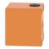 Boite vide orange 1 trou 30mm - XAPO1601 Schneider Electric