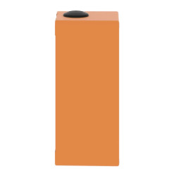 Boite métal vide orange - M25 x2 - 3 trous 22 mm - 80x175x77 mm - XAPO3503 Schneider Electric