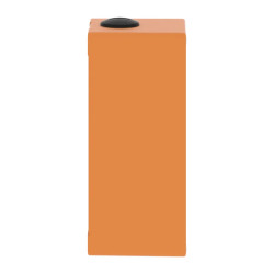 Boite métal vide orange - M25 x2 - 3 trous 30 mm - 80x175x77 mm - XAPO3603 Schneider Electric