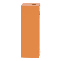 Boite métal vide orange - M25 x1 - 6 trous 22 mm - 80x220x77 mm - XAPO4506 Schneider Electric