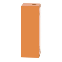 Boite métal vide orange - M25 x1 - 4 trous 30 mm - 80x220x77 mm - XAPO4604 Schneider Electric