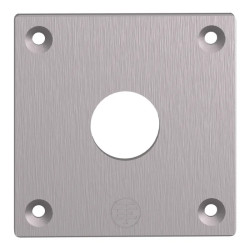 Harmony XAPE - plastron percé - métallique - 1 perçage - XAPE301 Schneider Electric