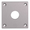 Harmony XAPE - plastron percé - métallique - 1 perçage - XAPE301 Schneider Electric