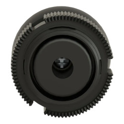 Harmony XAC - tête bouton poussoir - capuchonné - jaune - XACA9415 Schneider Electric