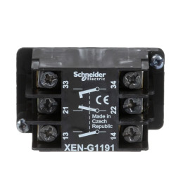 Bloc contact à rappel 1O+2F 2v - XENG1191 Schneider Electric