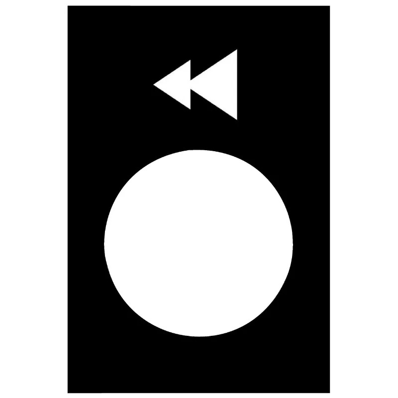 Harmony - étiquette - 30x40mm - noir - gauche ou descente, PV-GV - ZB2BY2906 Schneider Electric