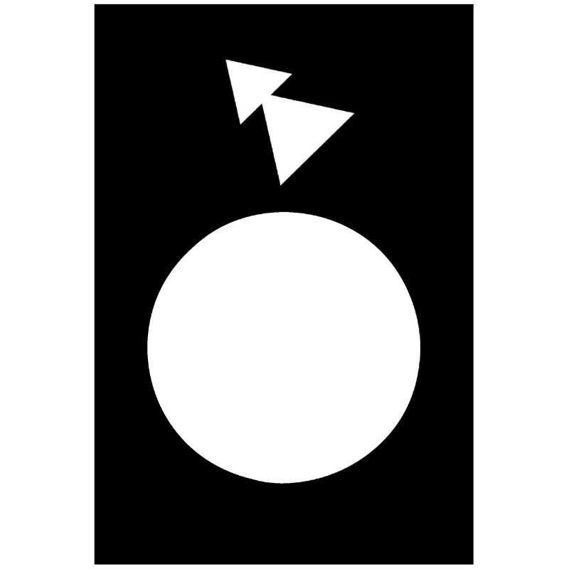 Harmony - étiquette - 30x40mm - noir - arrière PV-GV - ZB2BY2918 Schneider Electric