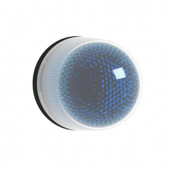 Harmony XVR3 - feu tournant bleu - avec buzzer - 100 à 230Vca - XVR3M06S Schneider Electric