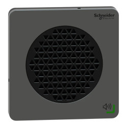 Harmony XVSV - sirène vocale - DIN72 - noire - PNP - 24Vcc - XVSV7BBP Schneider Electric