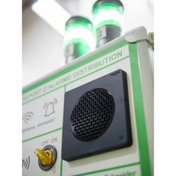 Harmony XVSV - sirène vocale - DIN96 - noire - PNP - 24Vcc - XVSV9BBP Schneider Electric
