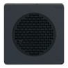 Harmony XVSV - sirène vocale - DIN96 - noire - NPN - 100 à 230Vca - XVSV9MBN Schneider Electric