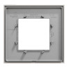 Unica Déco Essentielle - Plaque de finition - Gris pierre  - 1 poste - NU600224 Schneider Electric