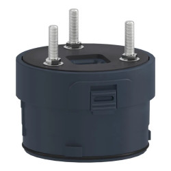 Harmony XVU - socle de montage direct - 3 vis - noir - XVUZ01 Schneider Electric