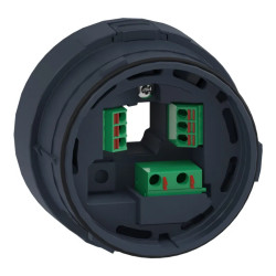 Harmony XVU - socle de montage direct - 3 vis - noir - XVUZ01 Schneider Electric