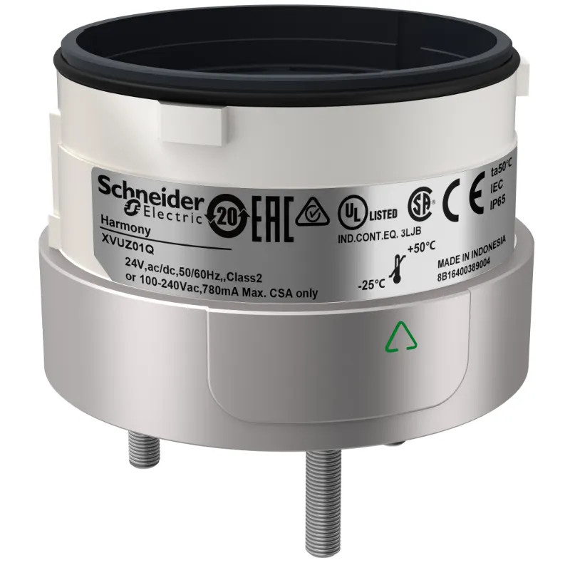 Harmony XVU - socle de montage direct - 3 vis - argent - XVUZ01Q Schneider Electric