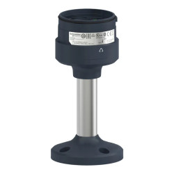 Harmony XVU - socle de montage avec mat alu - 100mm - noir - XVUZ02 Schneider Electric