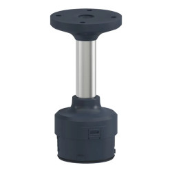 Harmony XVU - socle de montage avec mat alu - 100mm - noir - XVUZ02 Schneider Electric