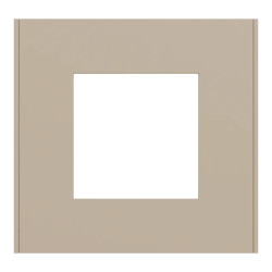 Unica Déco Essentielle - Plaque de finition - Taupe  - 1 poste - NU600226 Schneider Electric