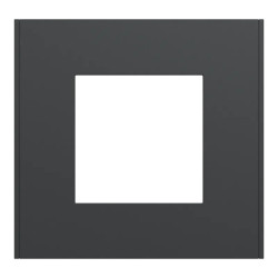 Unica Déco Essentielle - Plaque de finition - Anthracite  - 1 poste - NU600254 Schneider Electric