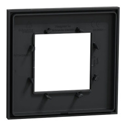 Unica Déco Essentielle - Plaque de finition - Anthracite  - 1 poste - NU600254 Schneider Electric