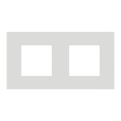 Unica D plaq blanc 2P - NU600418 Schneider Electric