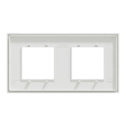 Unica D plaq blanc 2P - NU600418 Schneider Electric