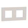 Unica D plaq gris p 2P - NU600424 Schneider Electric