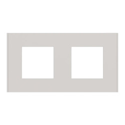 Unica D plaq gris p 2P - NU600424 Schneider Electric