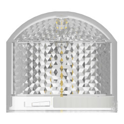 Harmony XVB7 - Elément lumineux Blanc - Eclairage flash 2J - LED 24 VCC - XVB7L67 Schneider Electric