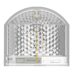 Harmony XVB7 - Elément lumineux Blanc - Eclairage flash 2J - LED 24 VCC - XVB7L67 Schneider Electric