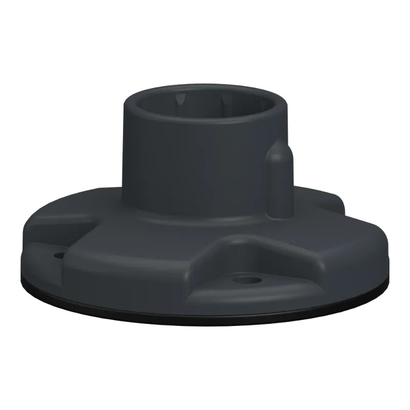 Harmony XVB7 - Base montage plastique gris - pour colonne - accessoire - XVZ01 Schneider Electric