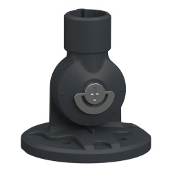 Harmony XVB7 - base de montage inclinable plastique gris - accessoire - XVZ06 Schneider Electric